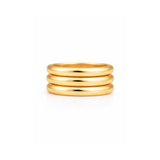 Ring Stack Yellow Gold Band