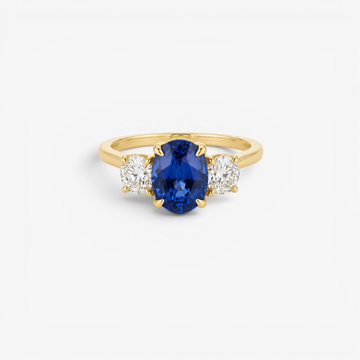 Oval Sapphire Trilogy