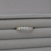 Vintage 18ct Yellow Gold Diamond Eternity Wedding Ring