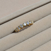 Vintage 18ct Yellow Gold Diamond Eternity Wedding Ring