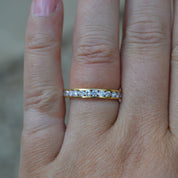 Vintage 18ct Yellow Gold Eternity Wedding Ring