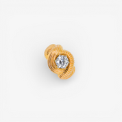 1960's Statement 18ct Yellow Gold Diamond Ring