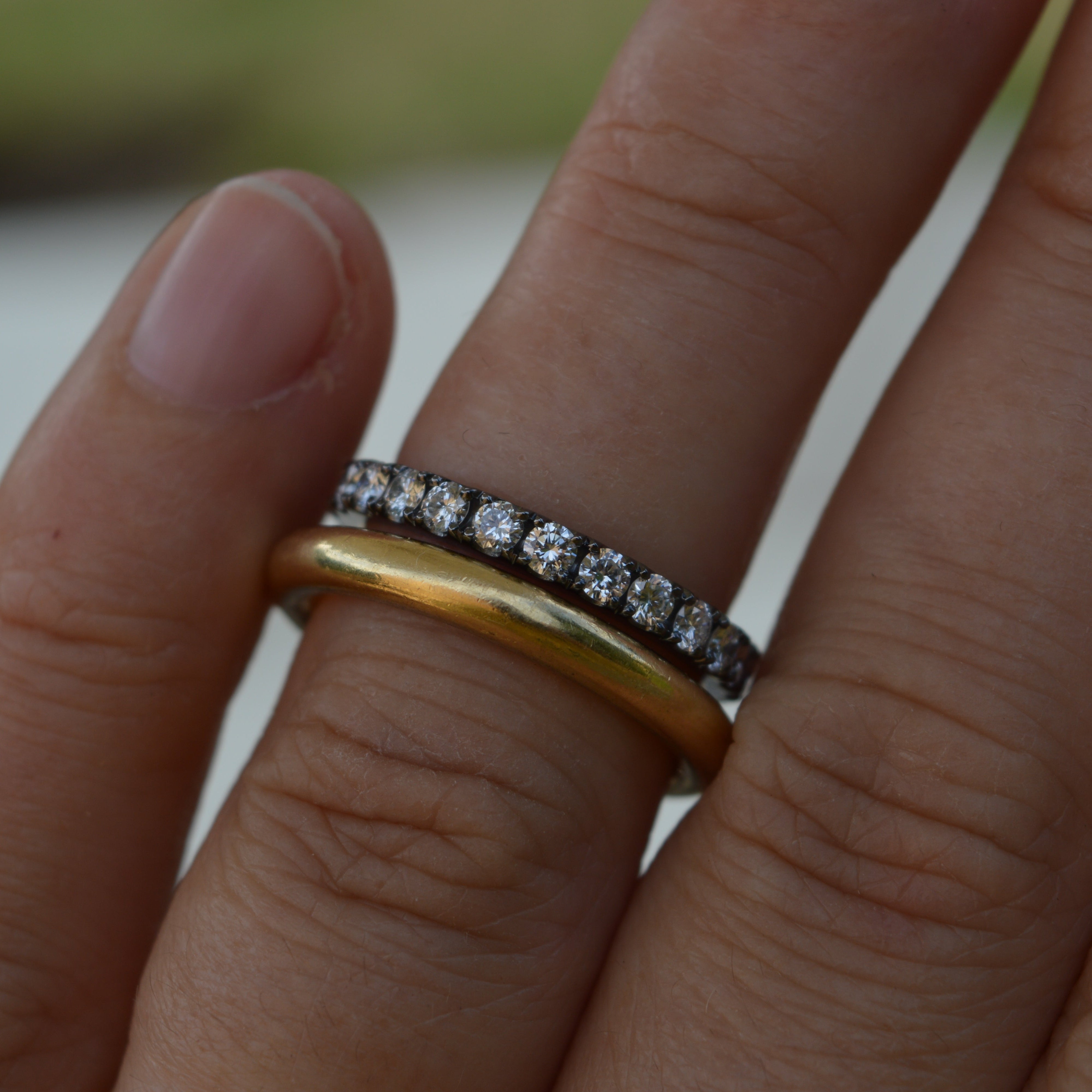 18ct Solid Yellow Gold Rounded Wedding Band