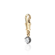 Diamond Georgian Inspired Albert Clasp Pendant