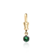 Emerald Georgian Inspired Albert Clasp Pendant