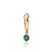 Emerald Georgian Inspired Albert Clasp Pendant