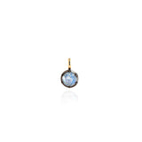 June Moonstone Georgian Inspired Setting Pendant