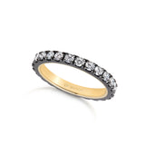 Georgian Inspired Diamond Eternity Wedding Ring