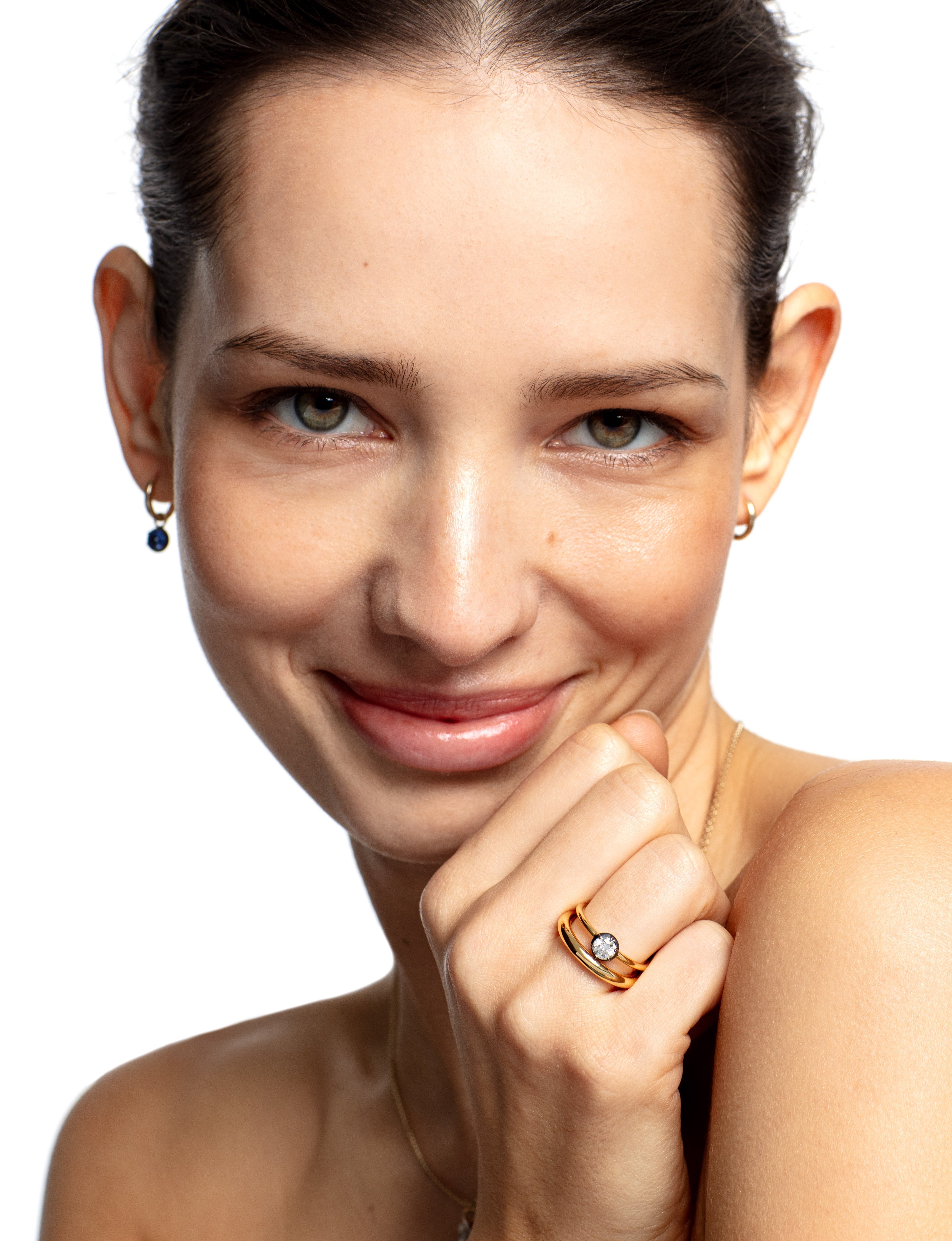 18ct Solid Yellow Gold Rounded Wedding Band